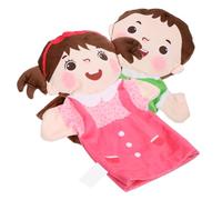 BESTonZON 2Piezas Títeres de Mano Educativos para Personajes Interactivos para Fomentar Relación Familiar Desarrollo Infantil