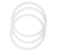 BESTonZON 3 Anillos de Goma para Cuencos de 8,5 Cm, Cojines Antideslizantes para Cuencos Sonoros Budistas, Accesorios Duraderos para Instrumentos Rituales, Tapetes Protectores para Música