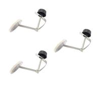 BESTonZON 3 Juegos Almohadilla De Sonido Instrumentos Musicales Silenciador De Platillos Pastillas De Silenciador De Tambor Almohadillas De Sonido Equipos Algodón Componente Kit De Batería