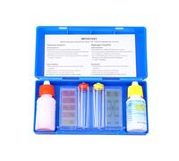BESTonZON 3 Juegos Kit de Reactivos para Pruebas de Agua de Piscina Química para Ph Alcalinidad y Total Prueba Rápida y Precisa para Spa y