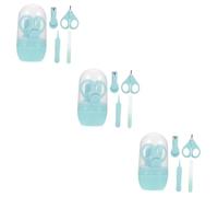 BESTonZON 3 Juegos Lima De Uñas De Bebé Kit De Aseo Para Bebe Niño Recién Nacido Traje Infantil Cortauñas Recién Nacido Cortaúñas Para Mascotas Acero Inoxidable Tijeras Cosmético