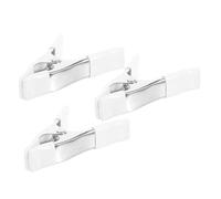 BESTonZON 3 Piezas Abrazaderas De Resorte De Acero Con Recubrimiento De Pvc Clips Para Soporte De Telón De Fondo De Fotografía Accesorios Para Decoración Y Manualidades