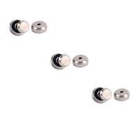BESTonZON 3 Piezas accesorios para instrumentos musicales paquetes de tela de cuartos gordos trompeta de plata accesorios de guitarra accesorios para guitarra electrica pequeña Componente