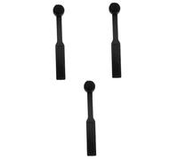 BESTonZON 3 Piezas Cepillo De Limpieza Para Tocadiscos Plumero De Tocadiscos Vintage Cepillo Quita Polvo Cepillo Limpio Para De Vinilo Herramienta De Limpieza Limpiador Nylon