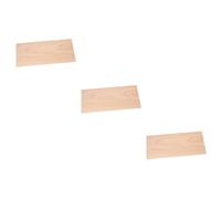 BESTonZON 3 Piezas chapa de cabeza de guitarra repuestos para guitarra placa de clavijero guitarra clasica guitarra acustica chapa de la cabeza mosaico Cabezal Diapasón bajo Accesorios Bambú