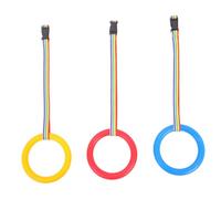 BESTonZON 3 Piezas Correa Antipérdida para Asas Ajustables Cuerdas de Seguridad Coloridas para Guardería y Preescolar Prevención de Pérdida y Control Paseos