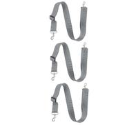 BESTonZON 3 Piezas Correa De Caja Correa De Tambor Africano Accesorio De Instrumento Musical De Tambor De Marcha Bandolera De Caja Niño Pequeño Cinturón Gancho De Tigre Nylon