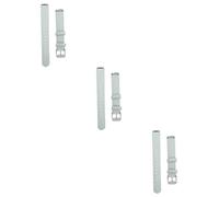BESTonZON 3 Piezas Correa de piel granulada muñequeras para mujer cinturón de reloj de cuero reloj de mujer señoras relojes Correa de reloj correa de cuero suave pulsera Componente Decorar