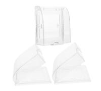 BESTonZON 3 piezas Cubierta Protectora para Enchufes Eléctricos Transparente Seguridad Infantil Antisalpicaduras Adaptable Estándar Bebés