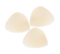 BESTonZON 3 Piezas De Hueso De Res Púa De Guitarra Púas De Guitarra Para Guitarra Eléctrica Púas De Bajo Púas De Guitarra Ukelele Púa De Ukelele Gente Natural Sustituto