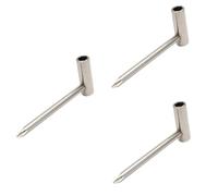 BESTonZON 3 Piezas herramienta de llave de barra de armadura barra de guitarra cuellos de guitarra diapasón llaves hexagonales cmp llave de alma ajustar llave inglesa destornillador braguero