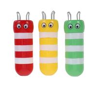 BESTonZON 3 Piezas Kit Tejedor de Forma de Abeja Herramienta Manual para Principiantes Bobina Plástica con Clavijas para Bufandas Suéteres y Collares DIY