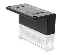 BESTonZON 3 Piezas Luz de escalera de colores LED solar luces solares al aire luz de carretera luces exterior solar luces exteriores para casa luz solar lámpara de paso solar familiar