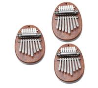 BESTonZON 3 Piezas Mini Piano De Pulgar Casa Kalimba Instrumento Kalimba Pequeño Instrumento Musical Pequeña a o Piano De Pulgar Acero Inoxidable Niño De Miniatura