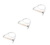 BESTonZON 3 Piezas pastilla piezoeléctrica Accesorio de instrumento musical accesorios para bajos de madera accesorios para instrumentos musicales amplificador guitarra electrica una pieza