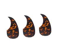 BESTonZON 3 Piezas Protector De Autoadhesivo Golpeador Cargado Golpeador Colibrí Púas De Guitarra Eléctrica Púas De Bajo Punzón De Púa De Guitarra Ser- Balada Caparazón De Tortuga