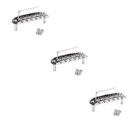BESTonZON 3 Piezas puente de guitarra de jazz semihueco Accesorios para guitarra eléctrica puente de guitarra archtop cordal de guitarra de jazz semi-hueco