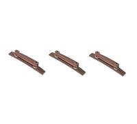 BESTonZON 3 Piezas puente de piano guitarra instrumentos musicales wood puente de sillín de instrumento de madera bajo partes de instrumentos clásico Componente Código Accesorios