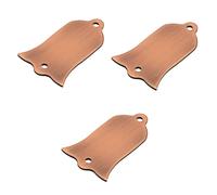 BESTonZON 3 Piezas Tapa Metálica De Bronce Suministro De Bajos Cubierta Del Alma De La Guitarra Eléctrica Accesorio De De Guitarra Reemplazo De La Barra De Armadura Metal