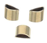 BESTonZON 3 Piezas Tornillo de de proa - Accesorio práctico violín - Componente violín resistente parte de violín Anillo de tornillo del extremo del arco de violín cobre Golden