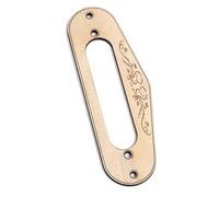 BESTonZON 3 Piezas tornillos del anillo de recogida rock and roll conservas cubiertas de pastillas humbucker marco de la cubierta de las pastillas guitarra pastilla humbucker clásico chapa
