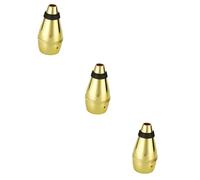 BESTonZON 3 Piezas Trompeta Muda Trompetas Sordina De Trompeta Para Practicar Cucurucho De Valvula Bugle Silenciador De Trompeta Instrumento De Viento Silenciar