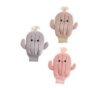 BESTonZON 3 Uds Guantes Exfoliantes Cepillo De Baño Suministros De De Baño Toalla Para Frotar La Espalda Guante De Depurador De Espalda Manopla De Infantil Guante De Baño