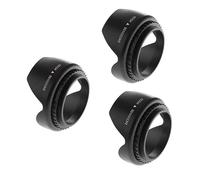 BESTonZON 3 Uds Parasol De Lente De Cámara 58Mm Parasol De Lente DSLR Cubierta De Cámara SLR