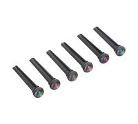 BESTonZON 30 Piezas Clavos Para Cuerdas De Guitarra Puente Acústico Antiguo Partes De Guitarra Electrica Puente De Latón Guitarra De Madera Acero Plastico Clavo De