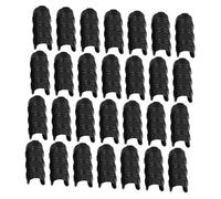 BESTonZON 30 piezas Clips para Invernadero Abs de Alta Resistencia Abrazaderas para Plantas Clips Negros para Túneles y de Jardín