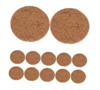 BESTonZON 30 Piezas Unidades Almohadillas para Nidos de Fibra de Natural Esteras Transpirables para y Gallineros Accesorios Duraderos para Cría de Aves Gestión de Humedad Ecológica