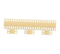 BESTonZON 30piezas Gomas De Aumento Para Cuello De Guitarra Espaciadores Metálicos Para Reparación De Guitarras y Bajos Incluye y Fácil Instalación y Durable