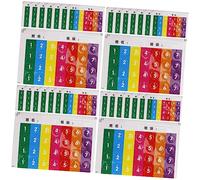 BESTonZON 32 Piezas Pegatinas De Notas De De Instrumento De Notación Fonética Pegatinas De De Calcomanía De Escala Para De Calcomanías De Notas Para