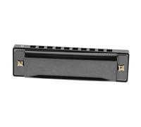 BESTonZON 3piezas Armónica Profesional Para Estudiantes y Músicos Principiantes Instrumento Musical De Sonido Melódico y Excelente Sellado Negro
