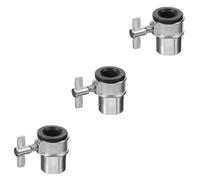 BESTonZON 3piezas Conector De Tornillo De Ala Soporte De Batería y Accesorio De Instrumento Musical