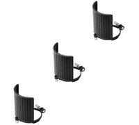 BESTonZON 3piezas Micrófono Antiviento U-shaped Filtro De Reducción De Accesorio De Grabación Profesional Para Voces y Karaoke