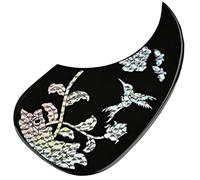 BESTonZON 3piezas Pickguard De Guitarra Antirrayones De Golpeador Autoadhesivo Para Guitarras Acústicas y Folk Protección Creativa y Decorativa Para Músicos