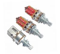 BESTonZON 3piezas Potenciómetros De Control Para Guitarra Bk Push Pull Para Reemplazo De Potenciómetro De Guitarra Estudios o Reparaciones