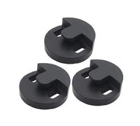 BESTonZON 3piezas Sordina Redonda Para Violonchelo De Amortiguador De Sonido De Goma Estilo Tourte Reductor De Volumen Para Sesiones De Práctica Silenciosas
