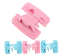 BESTonZON 4 Cerraduras Para Gabinetes De Seguridad Cerraduras Para Bebés Anti-escape Fácil Instalación Sin Herramientas