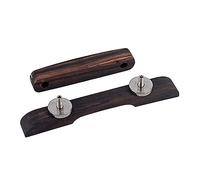 BESTonZON 4 Cuerdas puente de palisandro para mandolina balada musical bajo guitarras puente de guitarra para mandolina puente de guitarra ajustable en altura clásico sillín