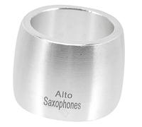 BESTonZON 4 Piezas abrazadera de boquilla abrazaderas Abrazadera metálica ligadura de saxo alto cañas de saxo tenor saxófono clip de ajuste de clarinete clip de clarinete ajustable