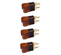 BESTonZON 4 Piezas Ajuste fino de Erhu recogida de erhu silbato de afinador de violín herramienta accesorios de guitarra ajustador erhu sintonizador fino erhu ukelele Regulador