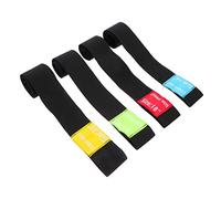 BESTonZON 4 Piezas Cinturón Silenciador De Tambor Almohadilla Silenciadora De Platillos Silenciador De Platillos Cinturón Elástico Tambor Cinturón Silenciador De Platillos Almohadilla De