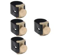 BESTonZON 4 Piezas Clip Boquilla Partes Ligaduras Saxo Clip Ligadura La Boquilla Del Instrumento Saxo Accesorios Cierre Ligadura Clip Saxo Alto Saxofón Metal Clarinete