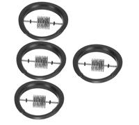 BESTonZON 4 Piezas cubierta del anillo del orificio de sonido cubiertas acústicas redonda guitarra acústica guitarra acustica cubierta del agujero de sonido balada enchufar