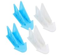 BESTonZON 4 Piezas de Protección para Bebés Cerraduras de Ventanas Corredizas Barras de Seguridad para Ventanas para Niños Cerraduras de Ventanas Verticales Fáciles de Instalar