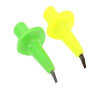 BESTonZON 4 Piezas de Trekking de esquí Reemplazo de Puntas de esquí de Accesorios de caña Puntas de Palo de caña de bastón Acero de tungsteno