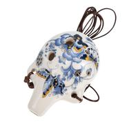 BESTonZON 4 Piezas ocarina instrumentos musicales organos musicales collar silbato juguete para niños Alto decoración wind instrument importante Decorar Tao Xun instrumento musical alumno