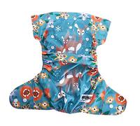 BESTonZON 4 Piezas Pantalones De Pañales Pañal De Bebe Pañales De Tela a Presión Lateral Cubre Pañales Bañador Infantil Pañales De Traje De Baño Adulto Terciopelo Niño Lavable Ropa Interior